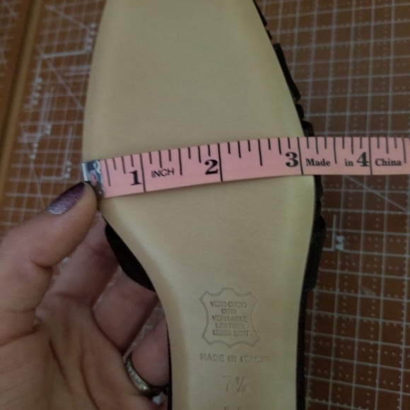 Joel Parker Neva Vintage Brown Snake Serpent Shoes - Picture 8 of 8